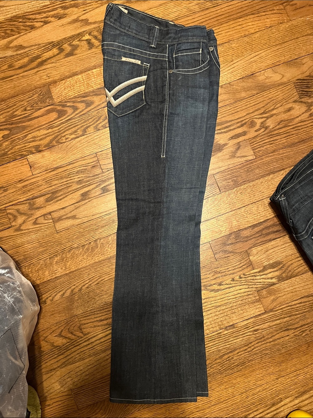 William Rast Men’s Dark Blue Bootcut Jeans